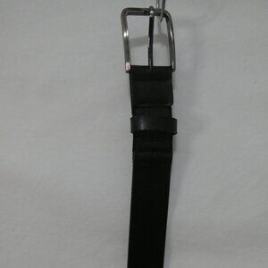 Unbranded | small | Black Belt With Silver Buckle